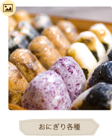 おにぎり各種イメージ